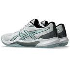 Asics GEL-Tactic 13 - Concrete/Ocean Haze - Heren Hockeyschoen
