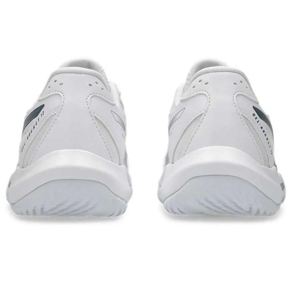 Asics GEL-Rocket 12 - White/Pure Silver - Dames Hockeyschoen