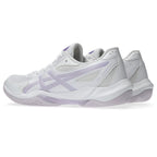 Asics GEL-Rocket 12 - White/Dahlia - Dames Hockeyschoen