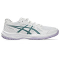 Asics Upcourt 6 GS - White/Foggy Teal - Junior Hockeyschoen