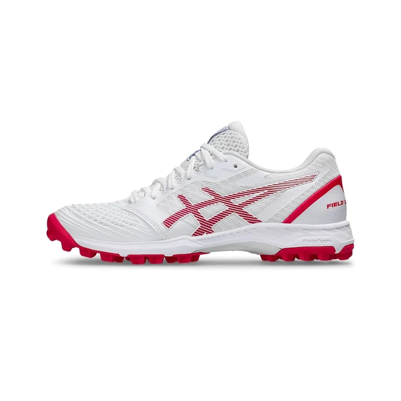 Asics Field Ultimate FF 2 - White/Bright Rose Hockeyschoen