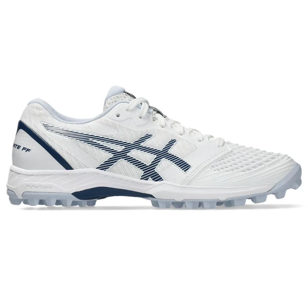 Asics Field Ultimate FF 2 - White/Independence Blue - Dames Hockeyschoenen