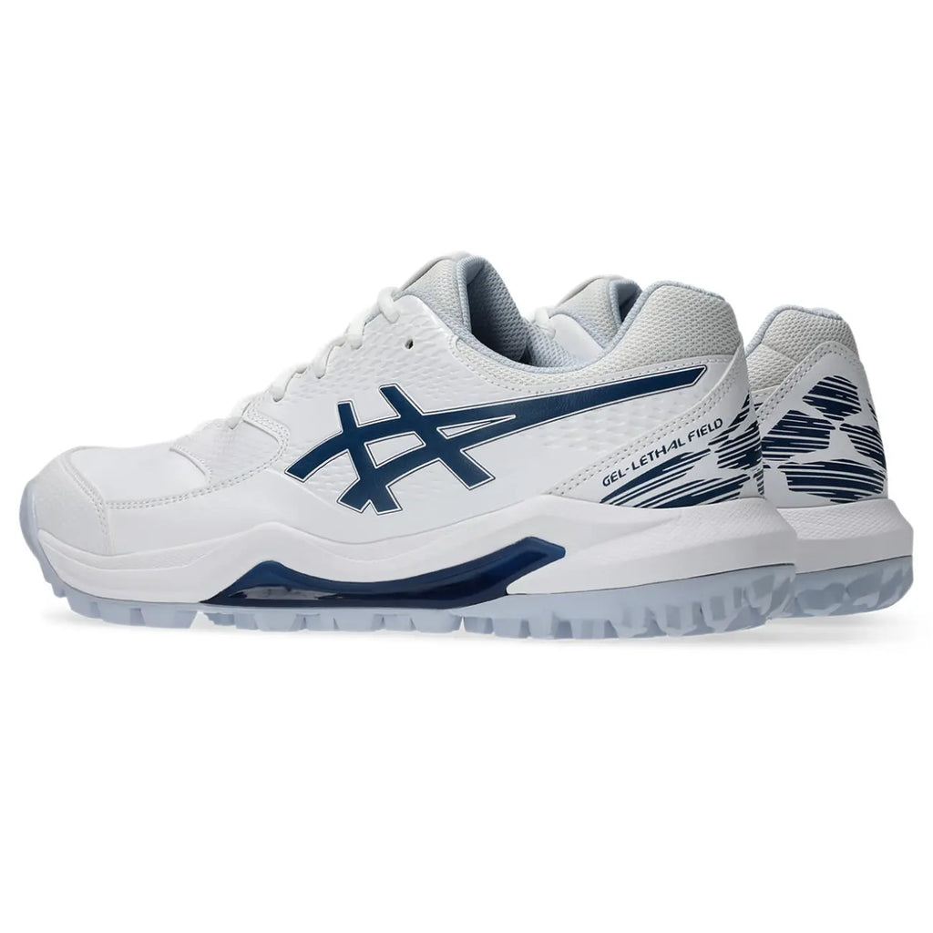 Asics GEL-Lethal Field 2 - White/Independence Blue Hockeyschoenen