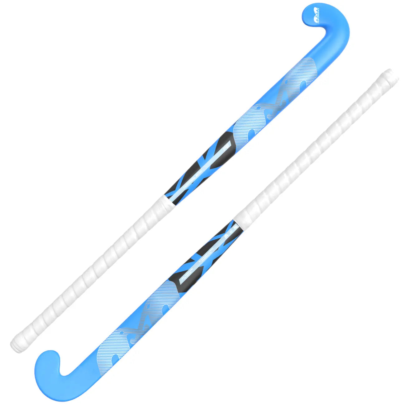 TK P8 Control Bow - Blue-Silver-Light Grey Hockeystick