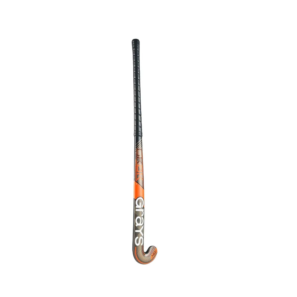 Grays GK8K Elite - Metallic Black/Fluoro Orange Hockeystick