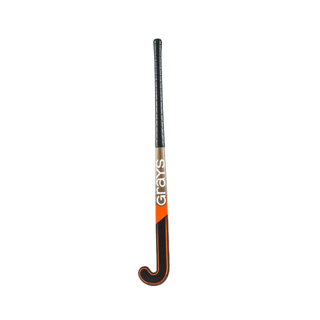 Grays GK8K Elite - Metallic Black/Fluoro Orange Hockeystick