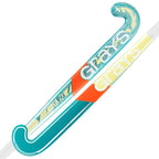 Grays DB1Xi Dynabow - Green/Yellow - Junior Hockeystick
