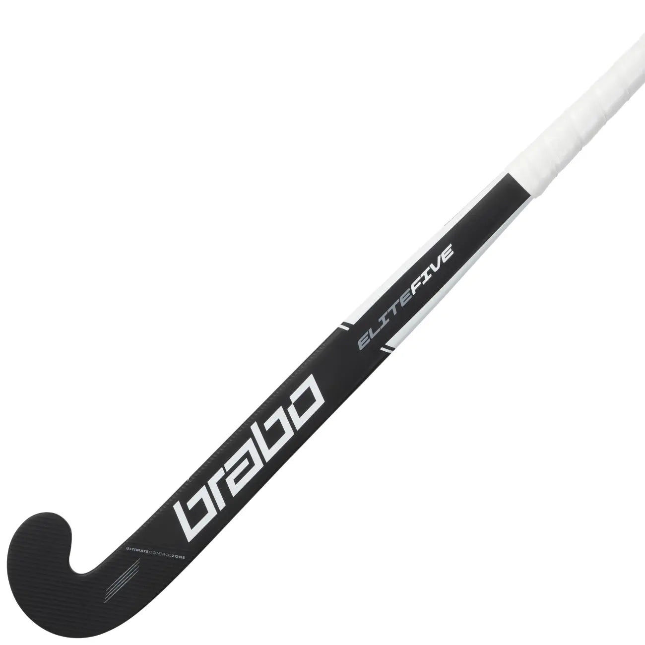 Brabo Elite Five WTB Carbon LB Bk/Wh Hockeystick