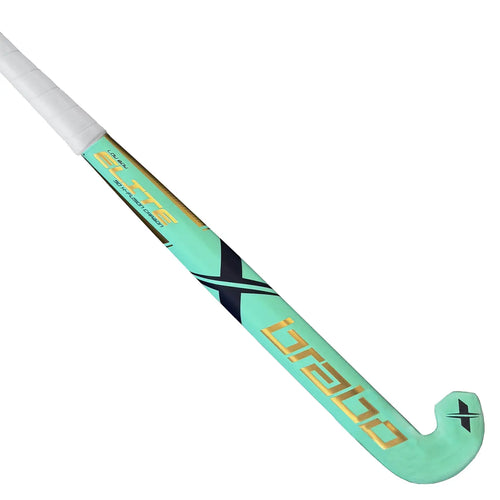 Brabo Elite X 50 LTD LB - Celeste/Gold Hockeystick
