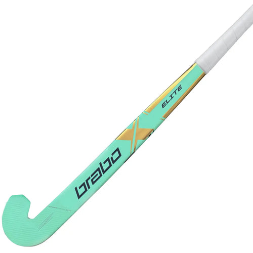 Brabo Elite X 50 LTD LB - Celeste/Gold Hockeystick