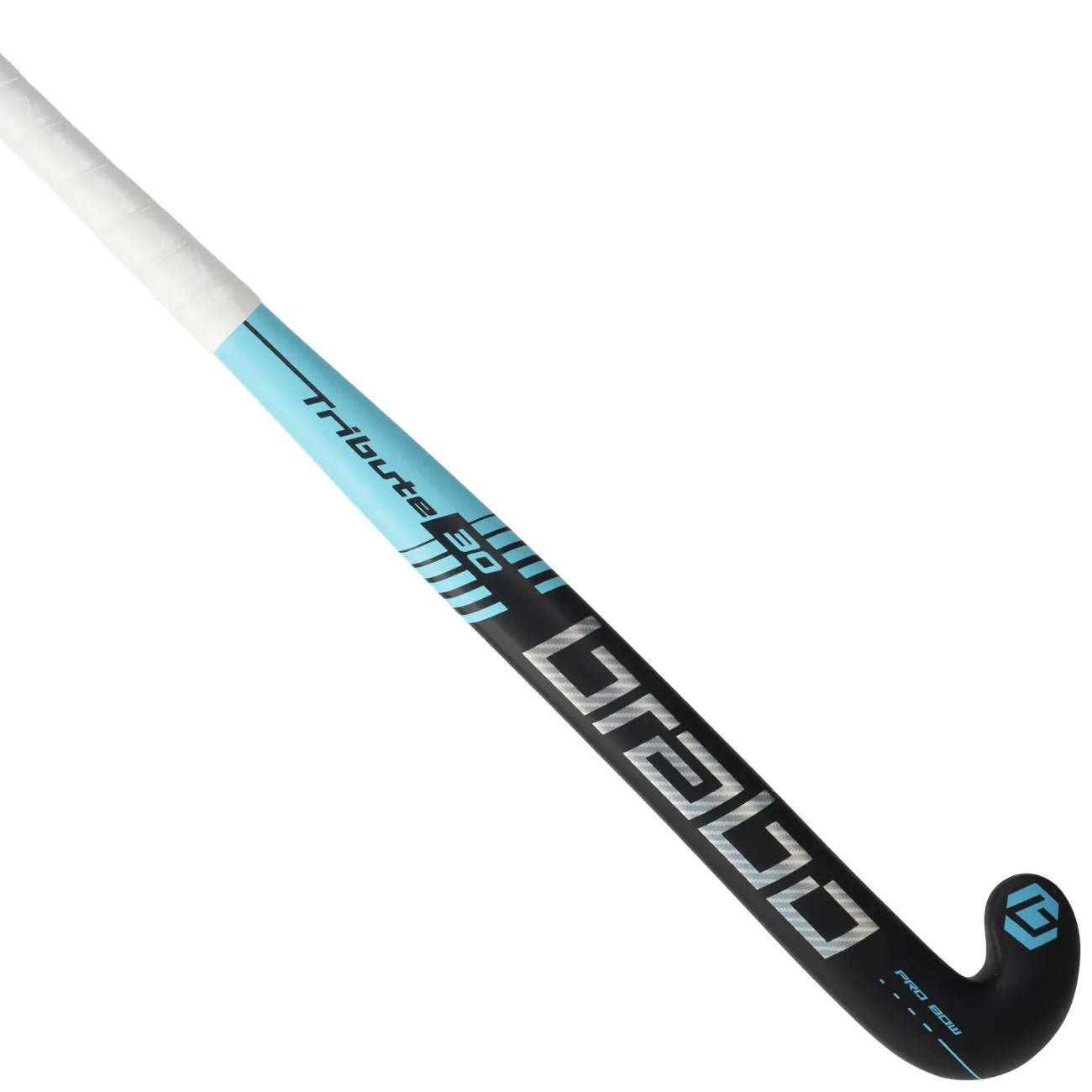 Brabo Tribute 30 PB Black/Arg. Blue Hockeystick