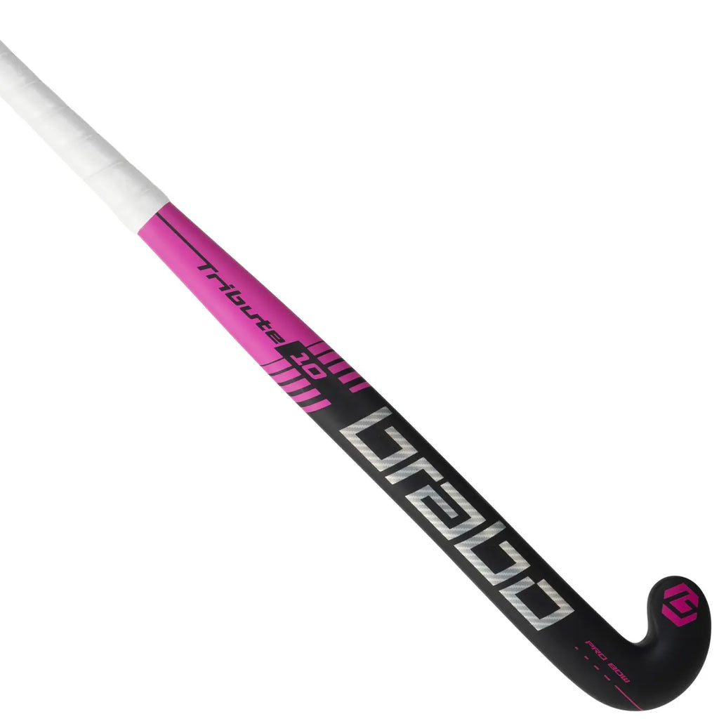 Brabo Tribute 10 PB Black/Pink Hockeystick