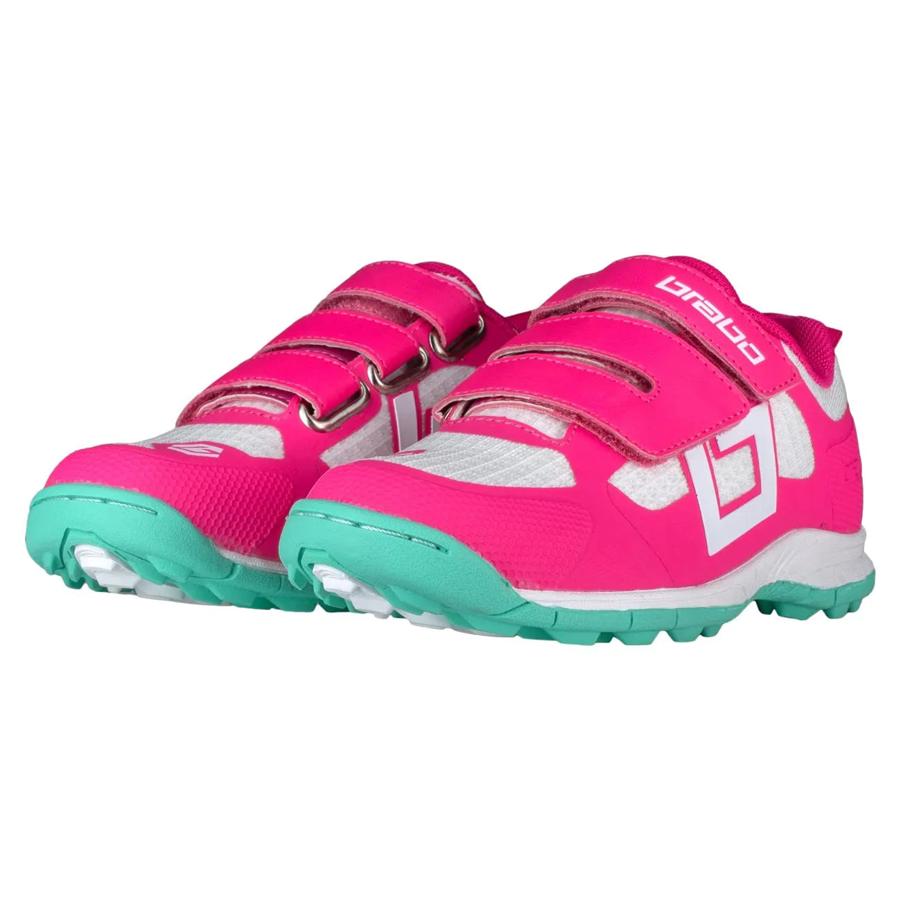 Brabo Shoe Force - Pink/Aqua Hockeyschoen