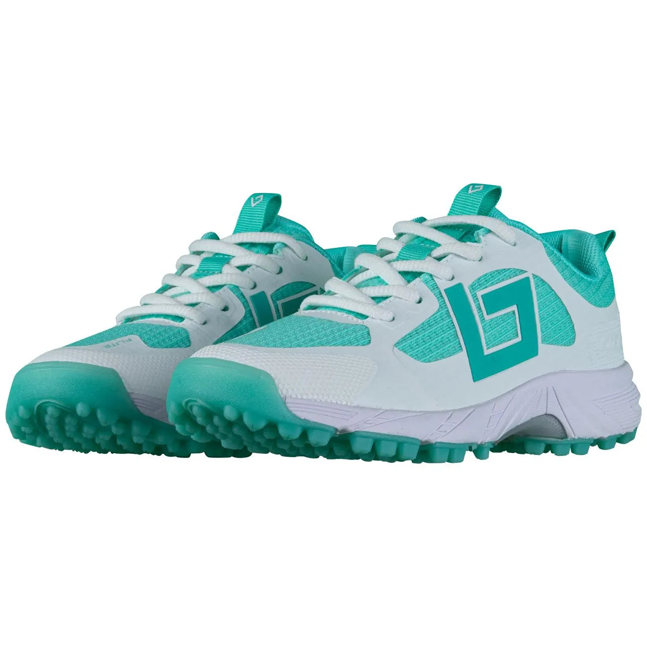 Brabo Shoe Tribute - Aqua/White Hockeyschoen