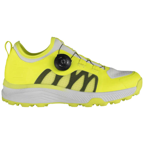 Brabo Shoe Elite Lime/White QuickLock Hockeyschoen