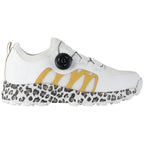 Brabo Shoe Elite Wh/Gold/Leo QuickLock Hockeyschoen