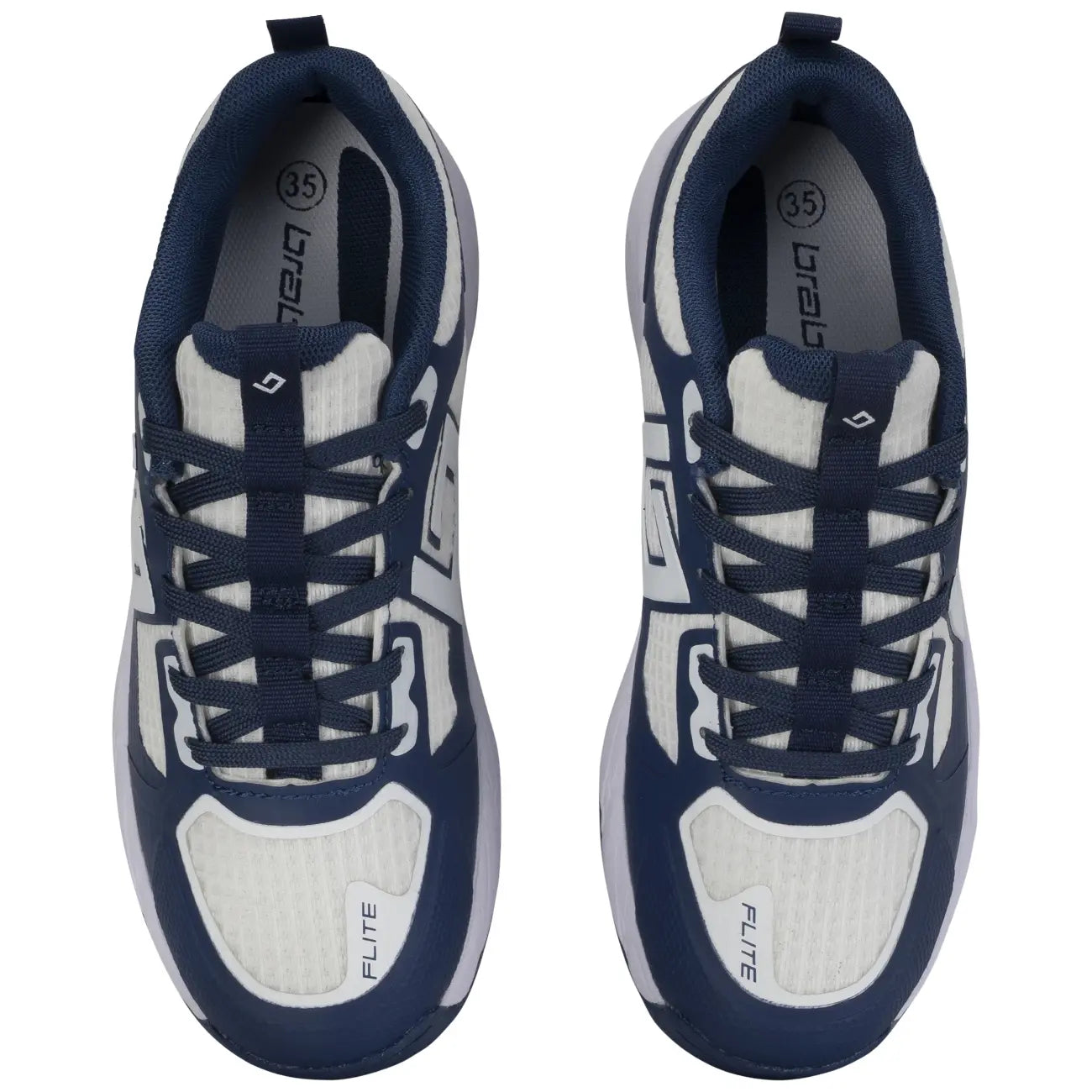 Brabo Shoe Tribute Navy/White + Slides Hockeyschoen