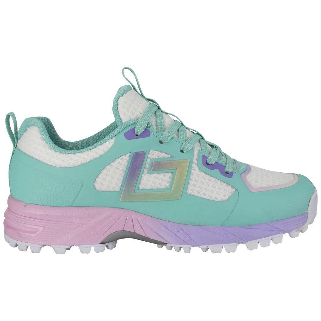 Brabo Shoe Tribute Aqua/Tie Dye + Slides Hockeyschoen