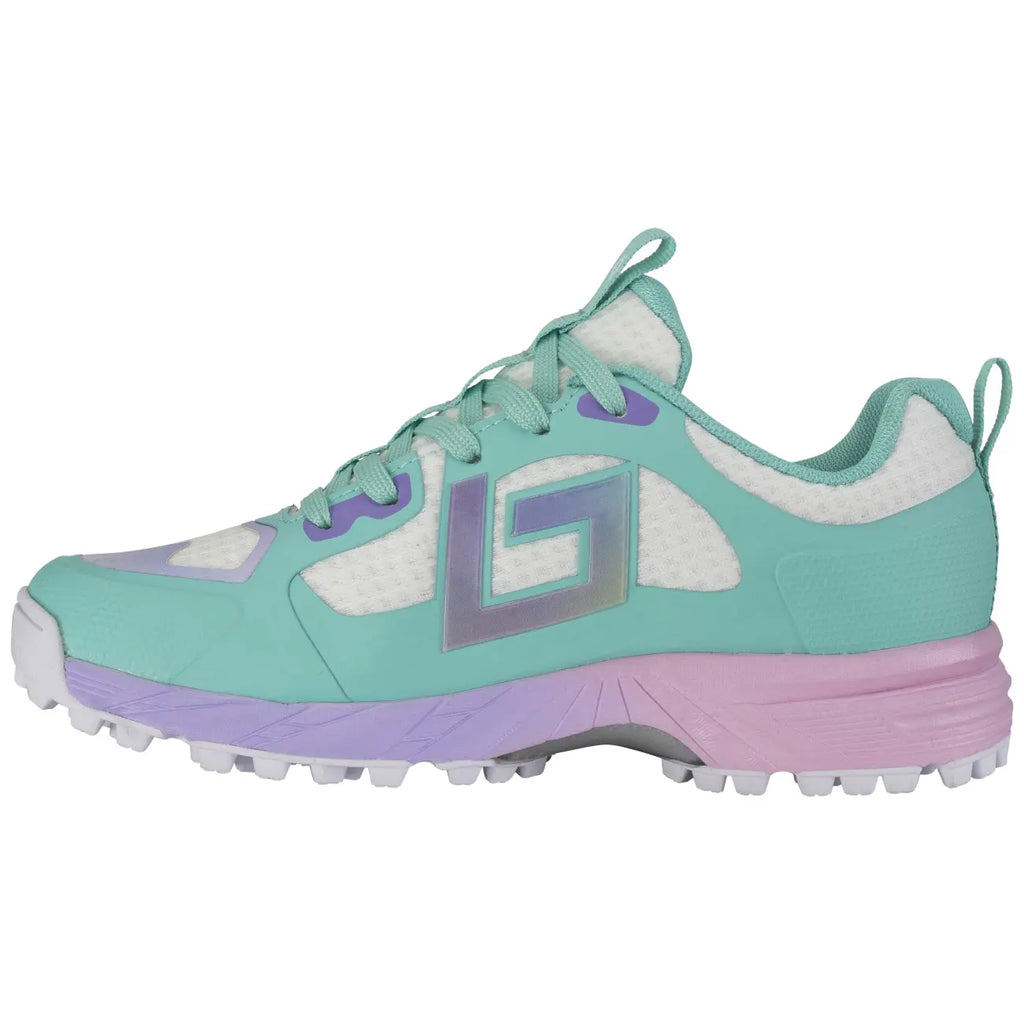 Brabo Shoe Tribute Aqua/Tie Dye + Slides Hockeyschoen