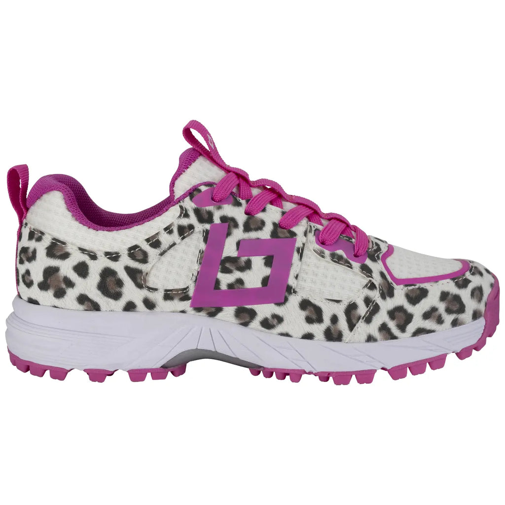 Brabo Shoe Tribute Leopard/Pink + Slides Hockeyschoen