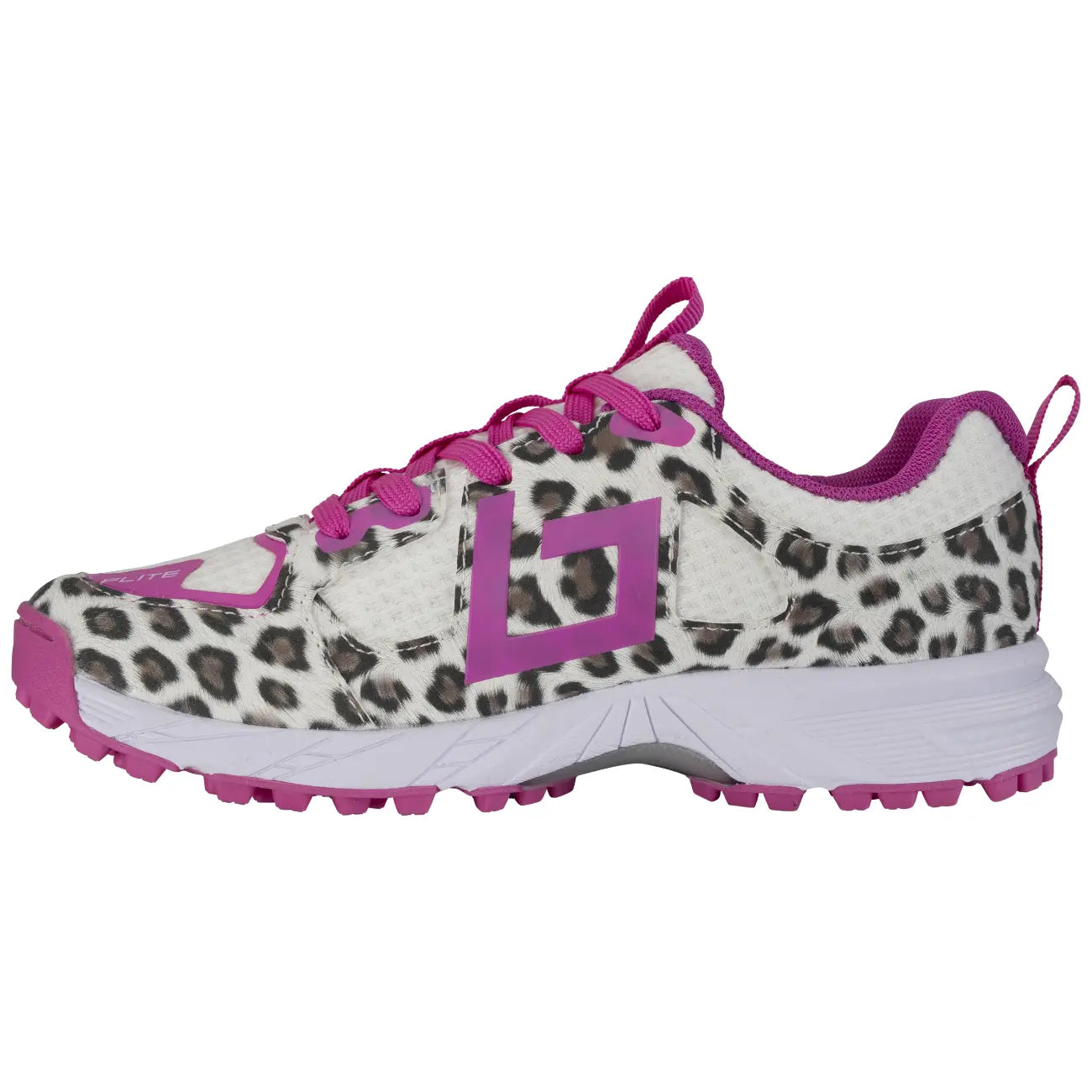 Brabo Shoe Tribute Leopard/Pink + Slides Hockeyschoen