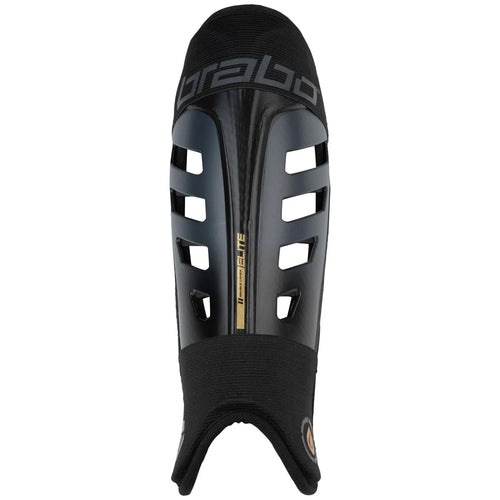 Brabo Elite Shinguard Black/Gold Bescherming