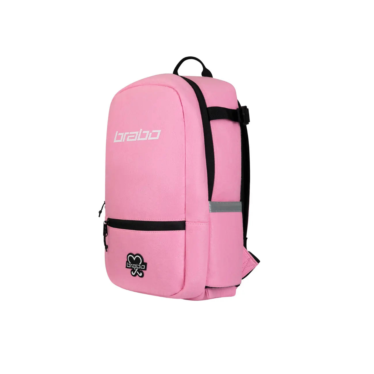 Brabo Rucksack FUN Pink/Weiß