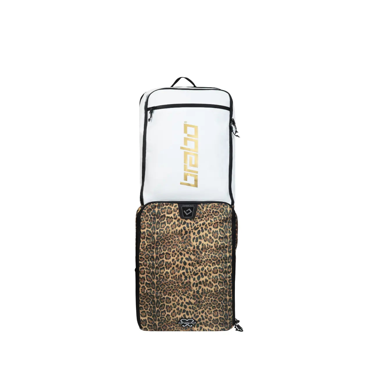 Brabo Schlägertasche Tribute Weiß/Leopard