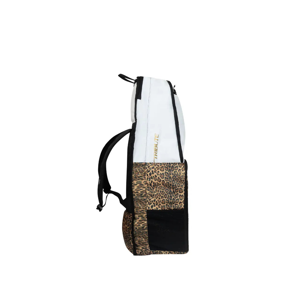 Brabo Schlägertasche Tribute Weiß/Leopard