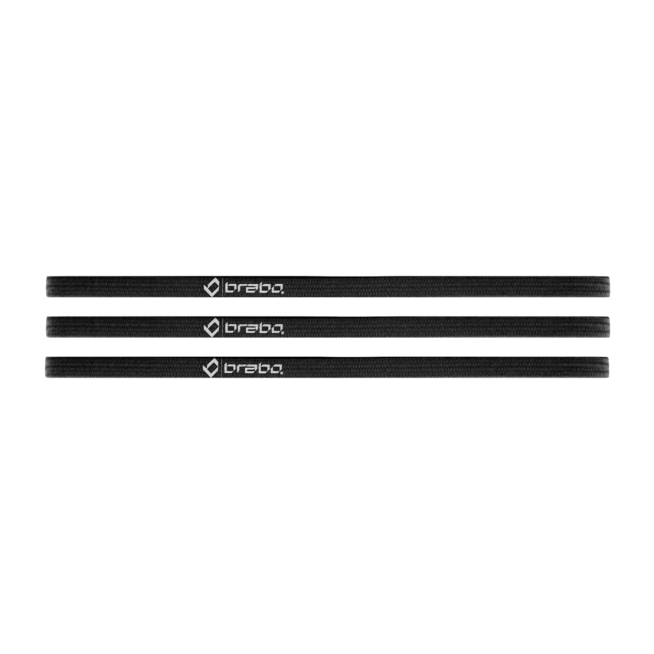 Brabo Hair Elastic 10mm (3pcs) Black Accessoires