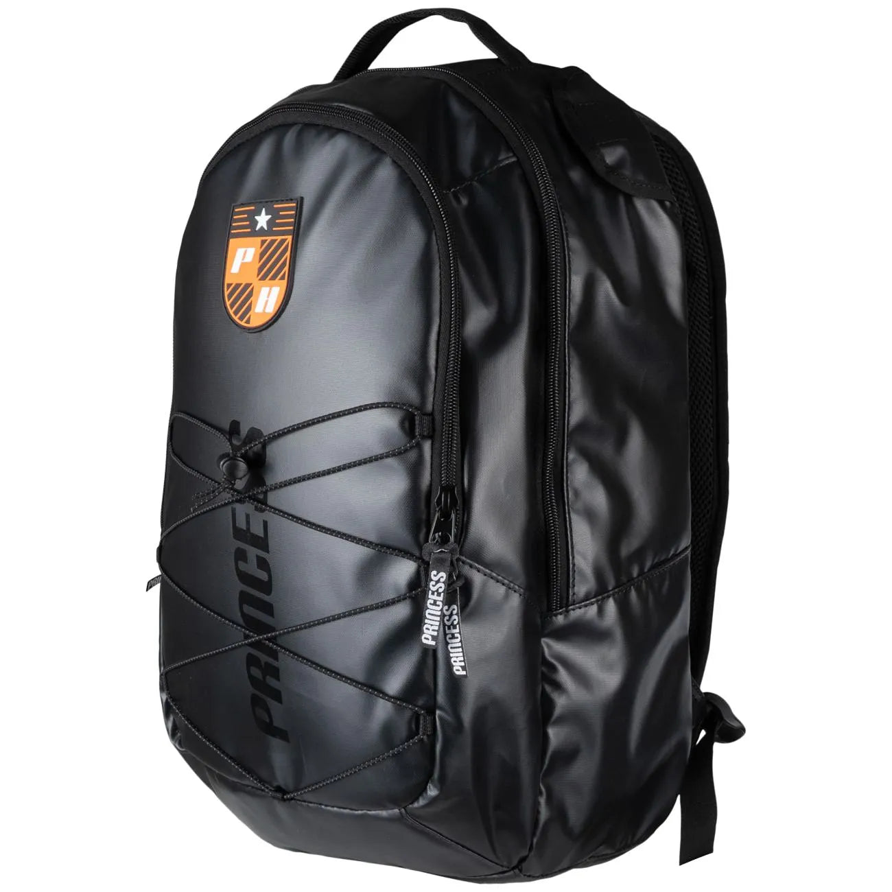 Princess Backpack Premium Black White Tassen