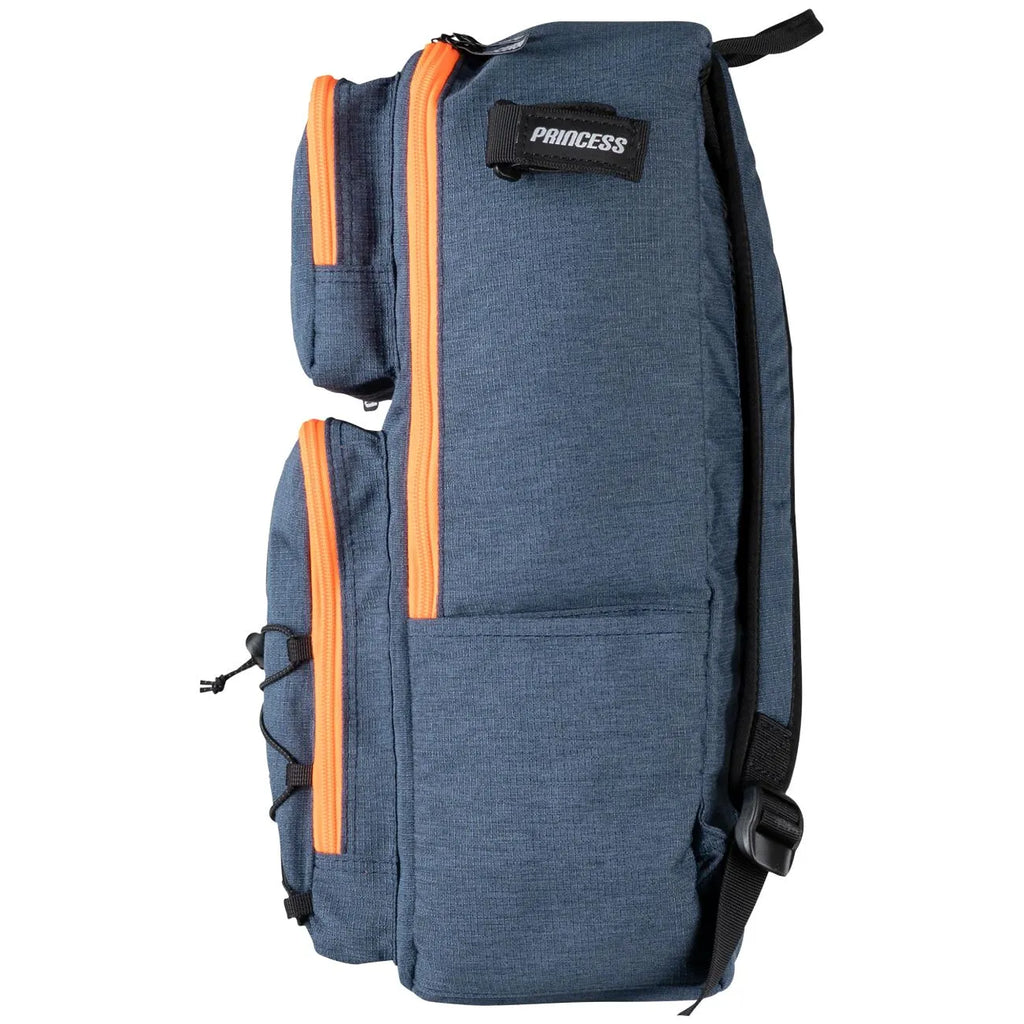 Princess Backpack Competition Navy orange Tassen