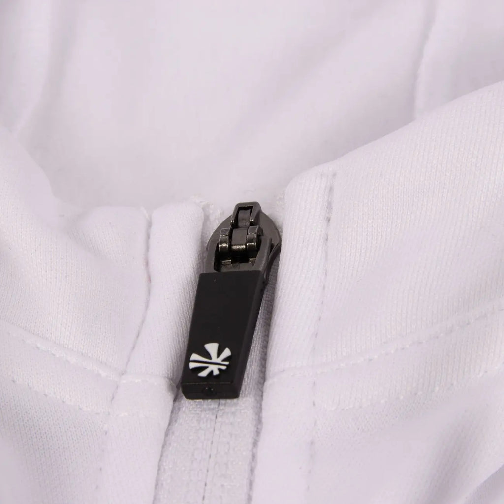 Reece Cleve TTS Hooded Top Full Zip Unisex - White Kleding