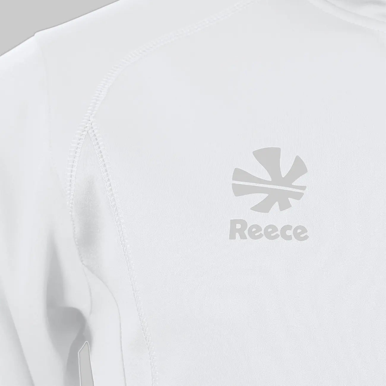 Reece Shift Hooded Full Zip Top - White Kleding