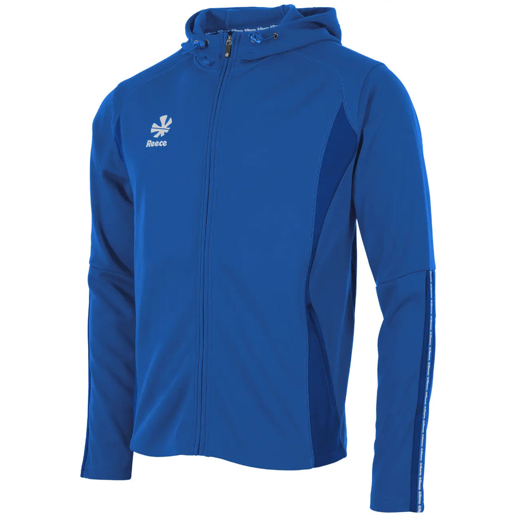 Reece Shift Hooded Full Zip Top - Royal Kleding