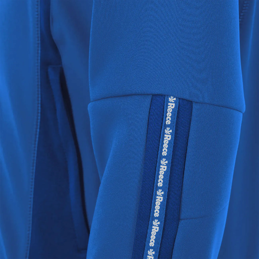 Reece Shift Hooded Full Zip Top - Royal Kleding