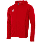 Reece Shift Hooded Full Zip Top Junior - Red Kleding
