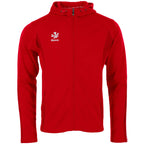 Reece Shift Hooded Full Zip Top Junior - Red Kleding