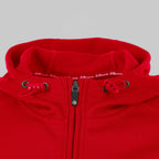 Reece Shift Hooded Full Zip Top Junior - Red Kleding