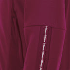Reece Shift Hooded Full Zip Top - Burgundy Kleding