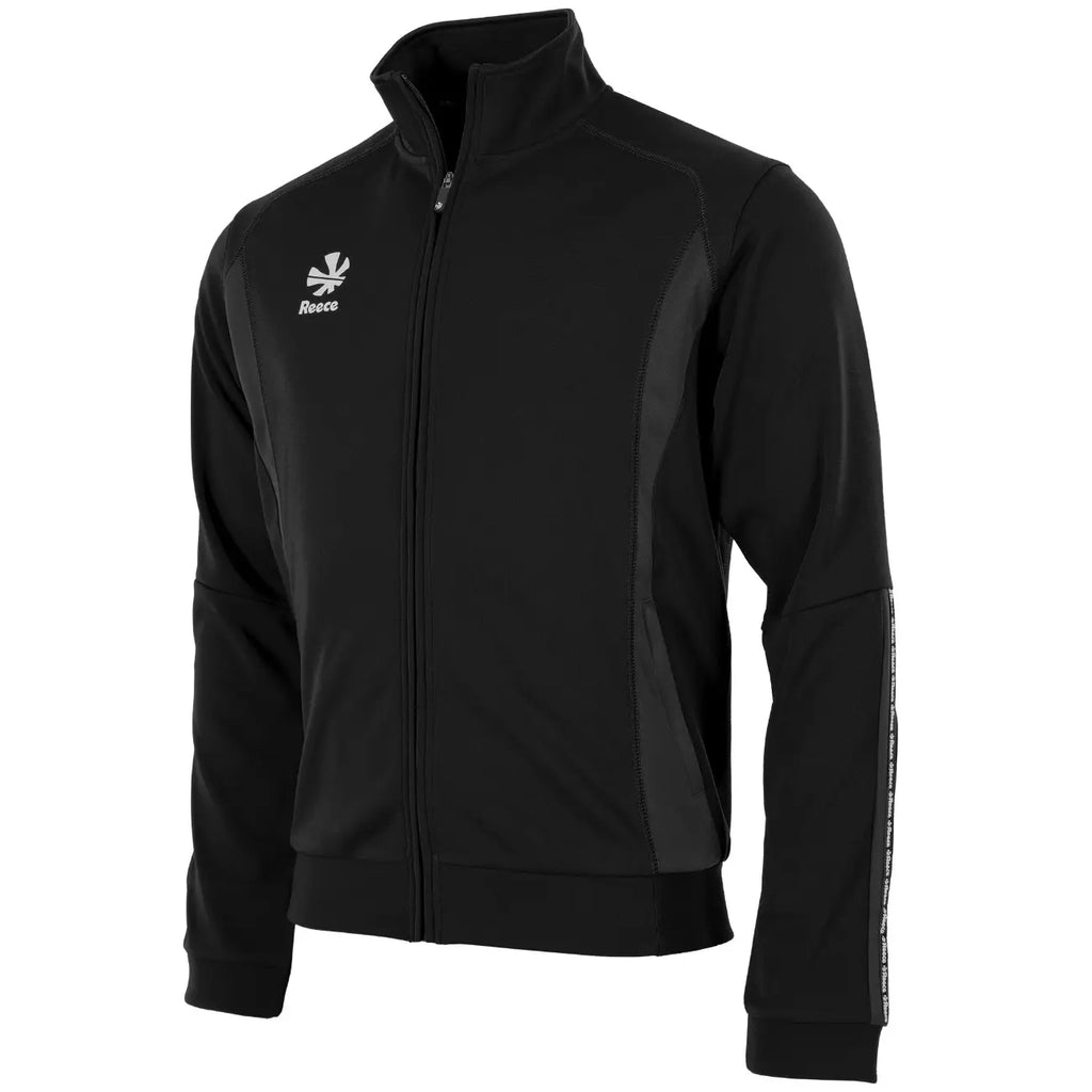 Reece Shift Full Zip Top - Black Kleding