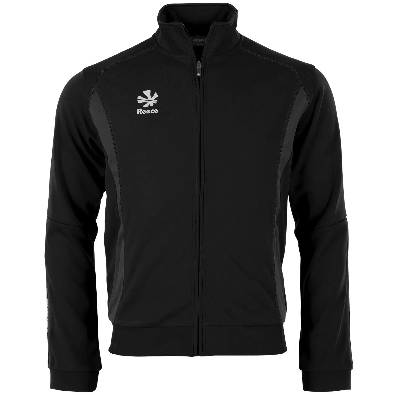Reece Shift Full Zip Top - Black Kleding