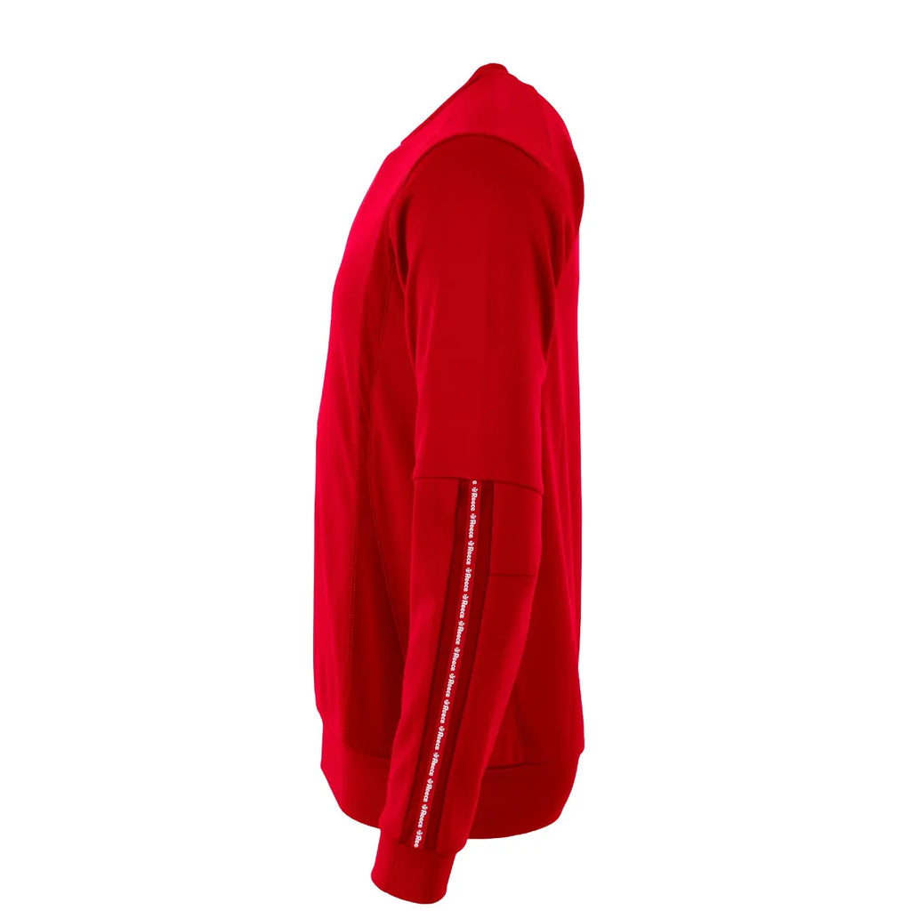 Reece Shift Round Neck Top - Red Kleding