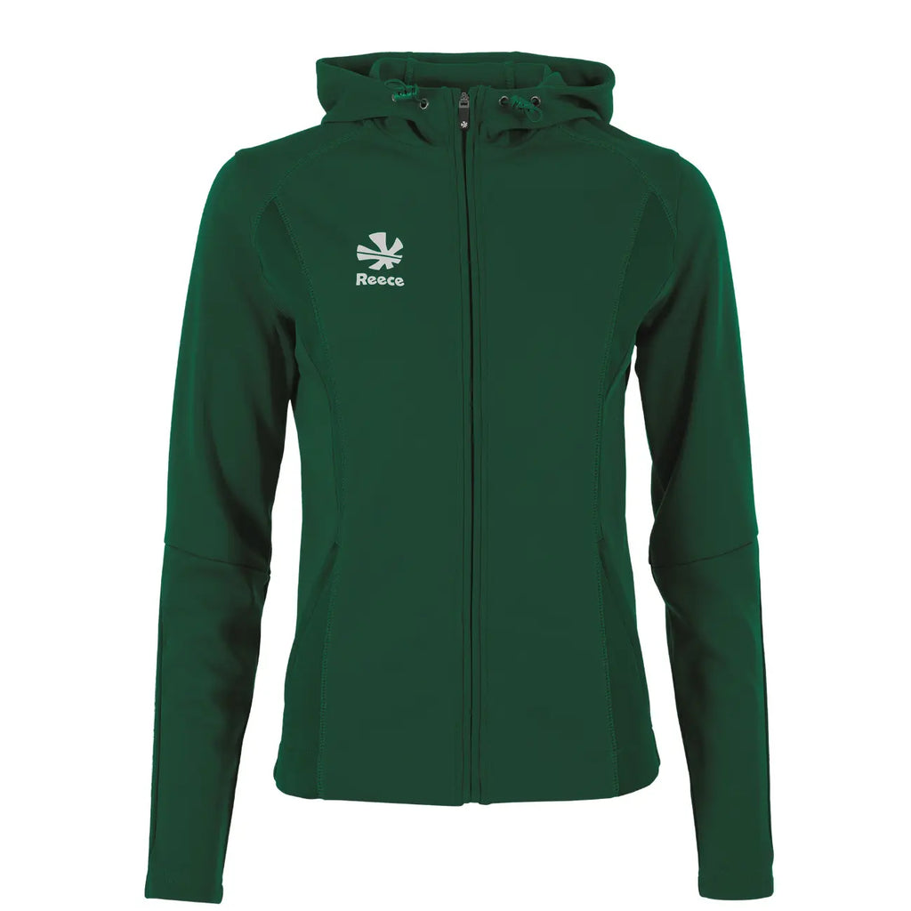 Reece Shift Hooded Full Zip Top Ladies - Bottle Green Kleding