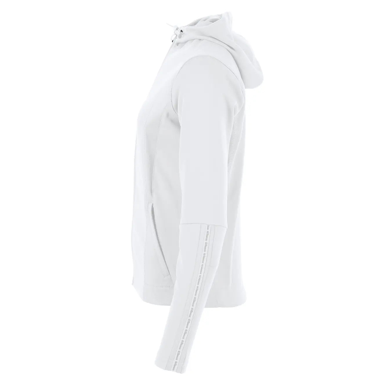 Reece Shift Hooded Full Zip Top Ladies - White Kleding
