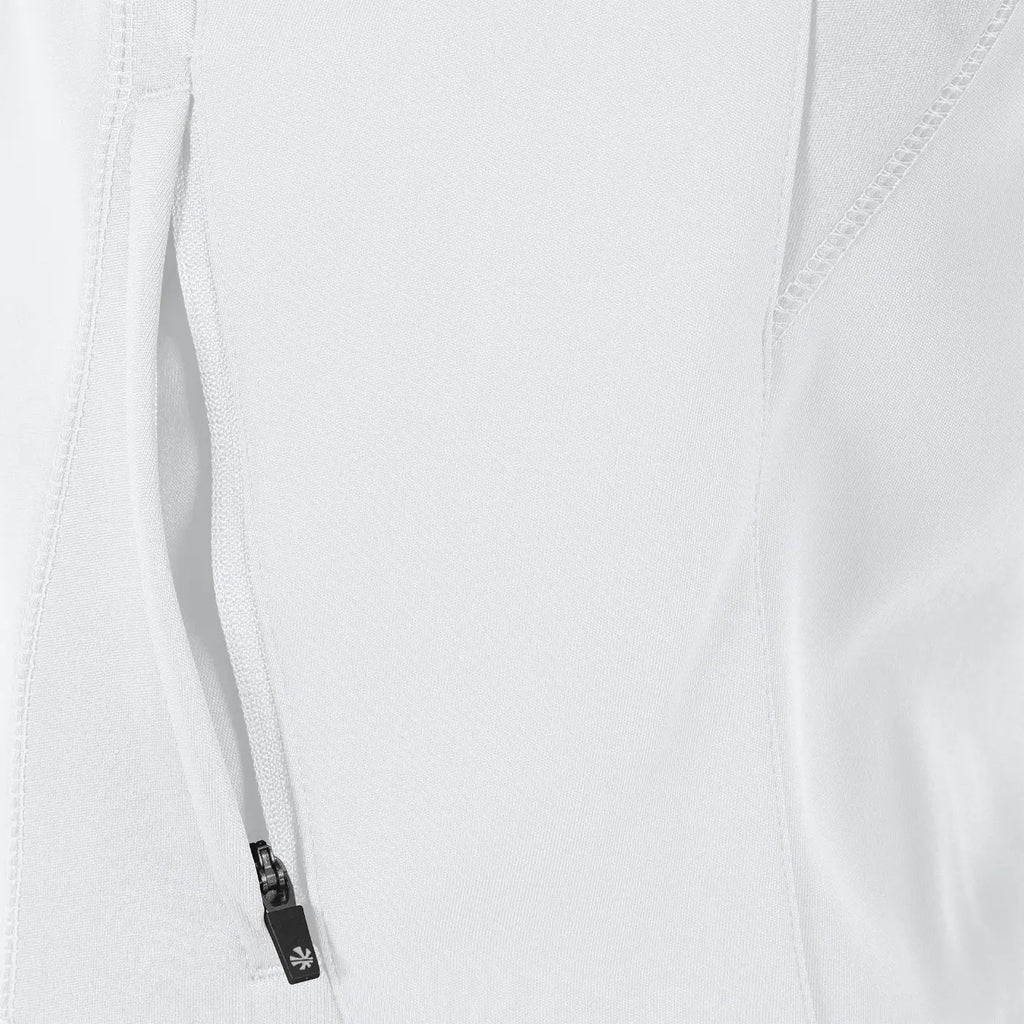 Reece Shift Hooded Full Zip Top Ladies - White Kleding