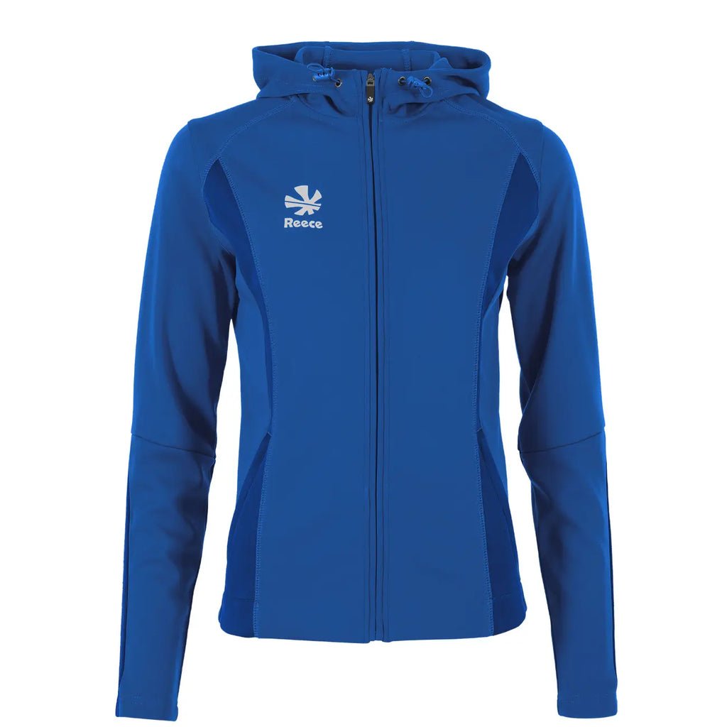 Reece Shift Hooded Full Zip Top Ladies - Royal Kleding