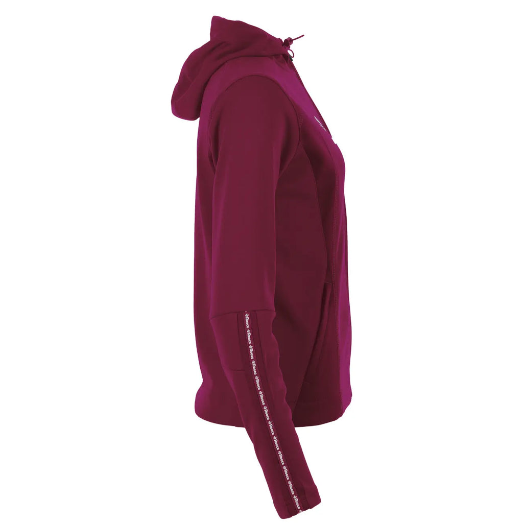 Reece Shift Hooded Full Zip Top Ladies - Burgundy Kleding