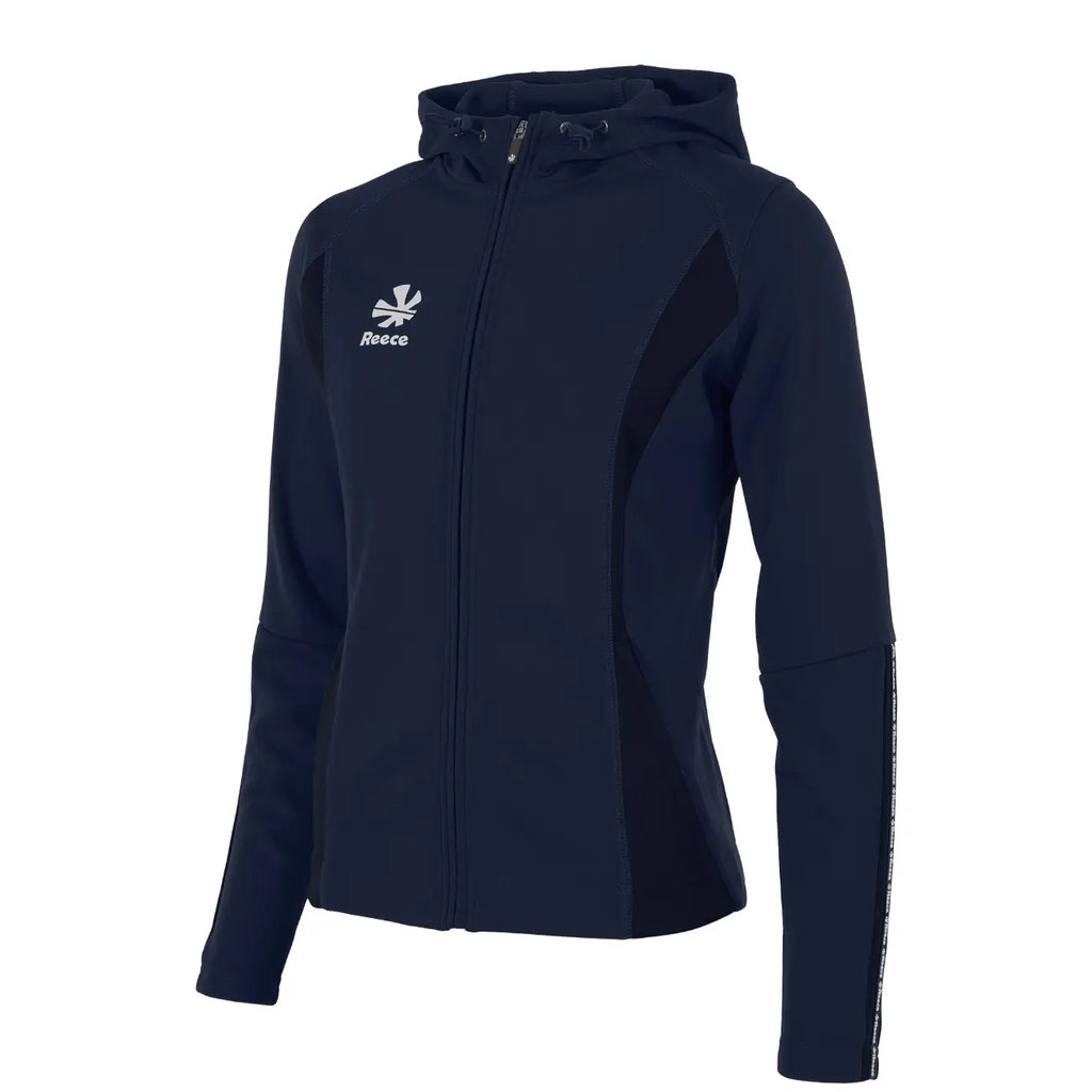 Reece Shift Hooded Full Zip Top Ladies - Navy Kleding