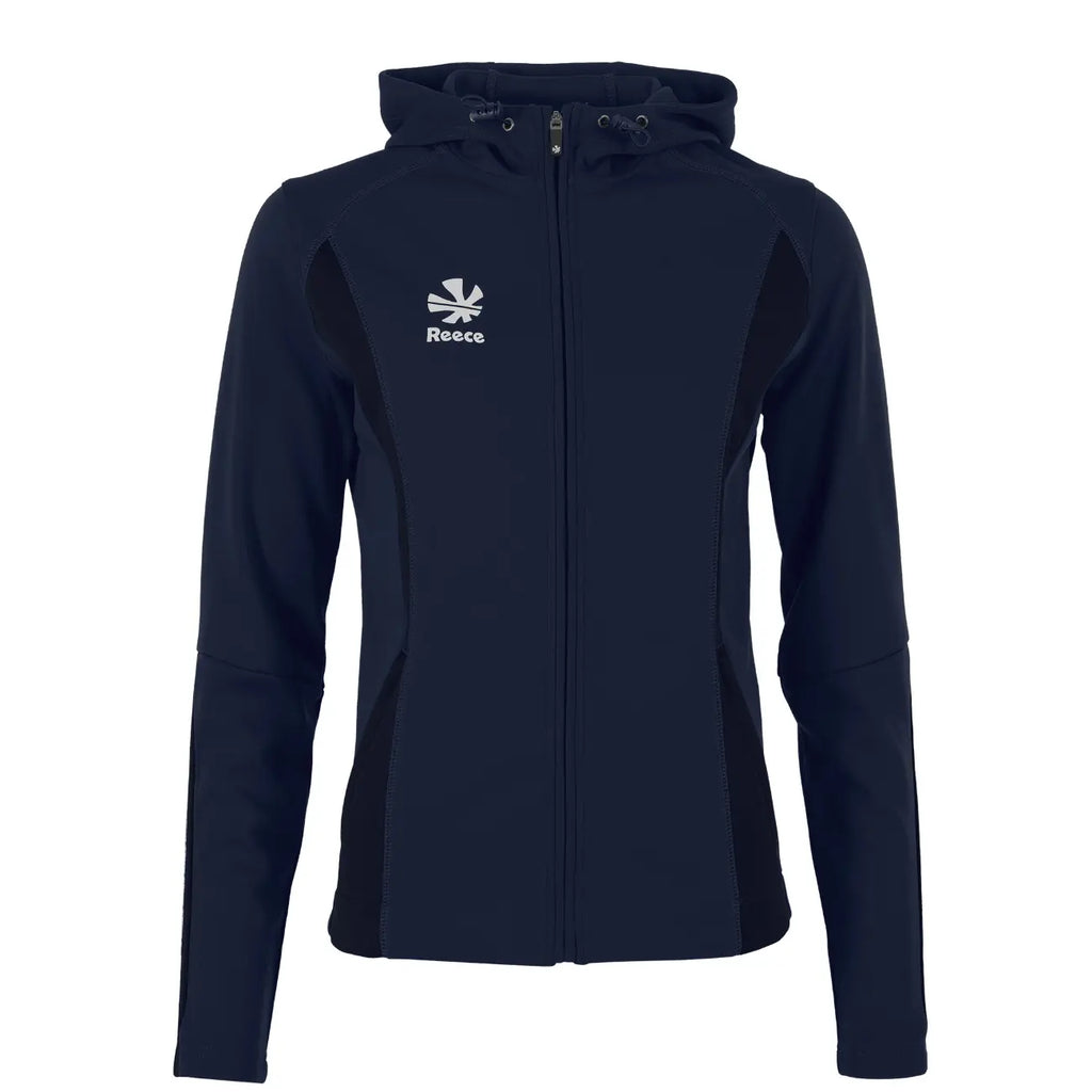Reece Shift Hooded Full Zip Top Ladies - Navy Kleding